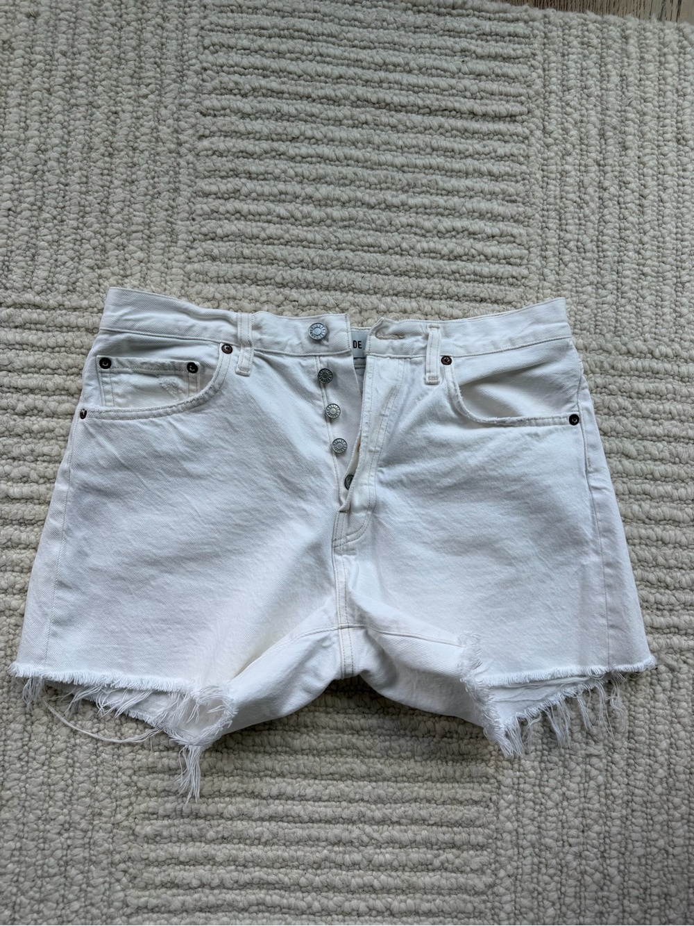 Agolde Long Parker Shorts